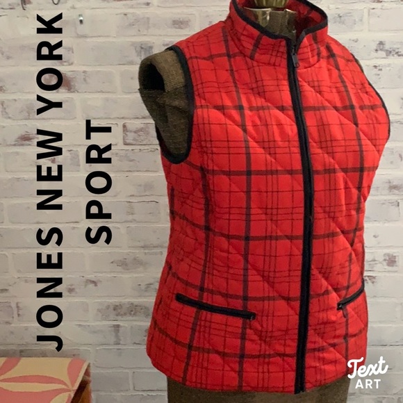Jones New York Jackets & Blazers - ❄️ NWOT Jones New York Sport Winter Vest Sz L